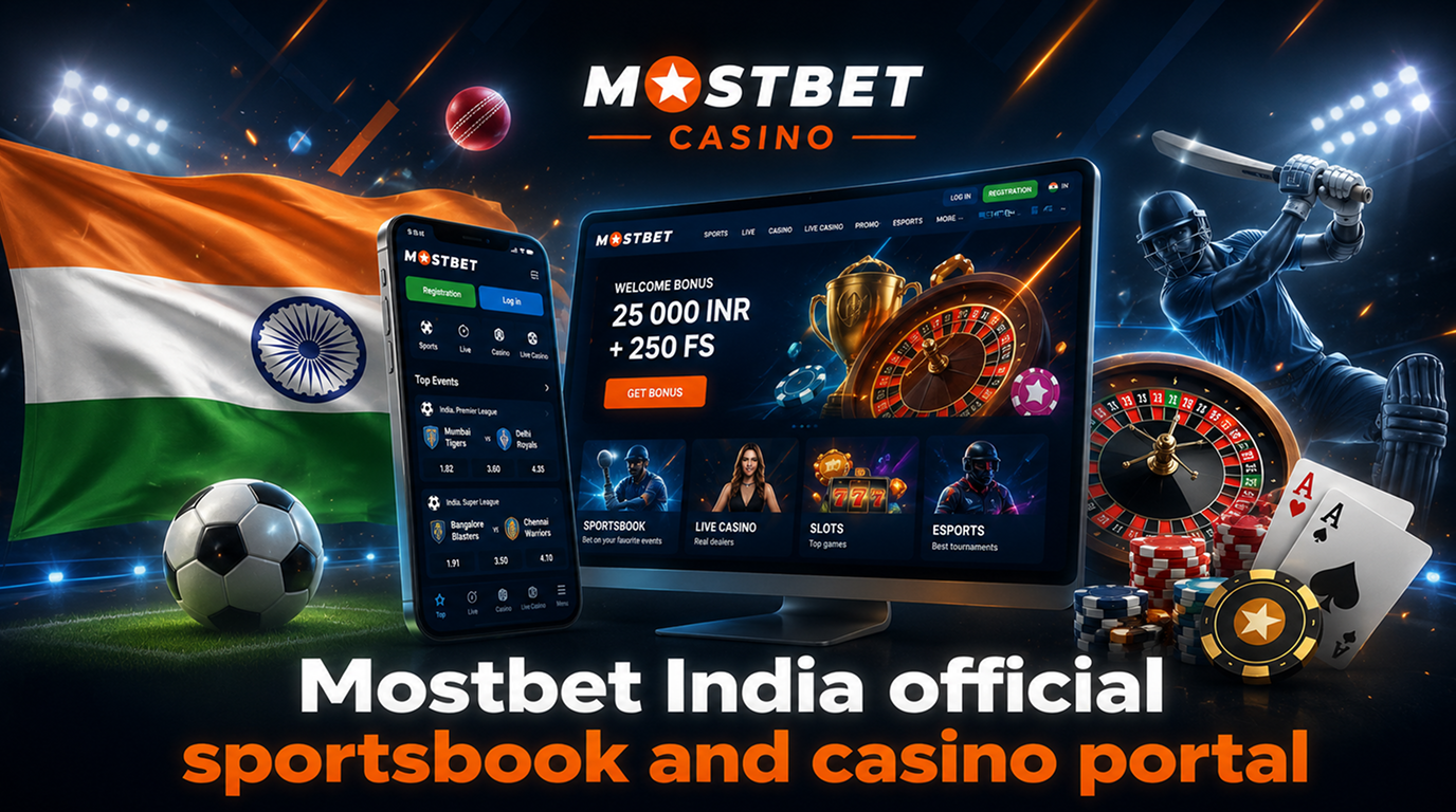 Mostbet casino and betting website review for players from India